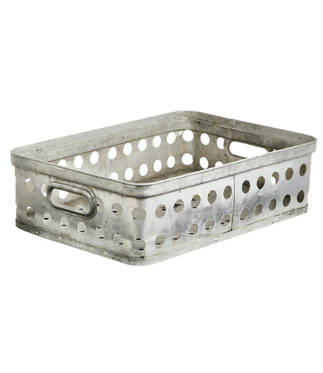 Egg basket / aluminum stacking crate