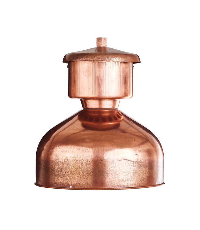 Industrial French lamp - copper