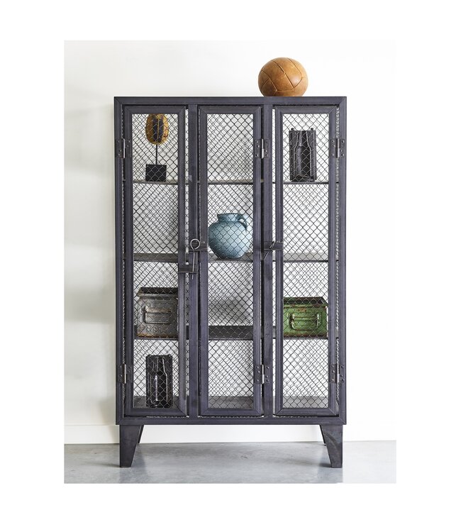 Custom industrial mesh locker