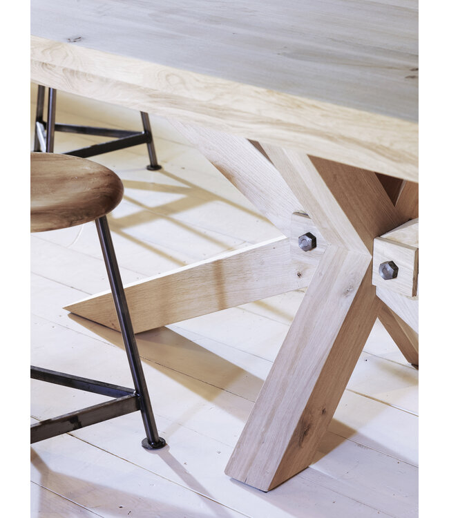 Esszimmertisch „Madrid“ mit Holzgestell