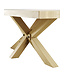 Madrid dining room table with wooden base