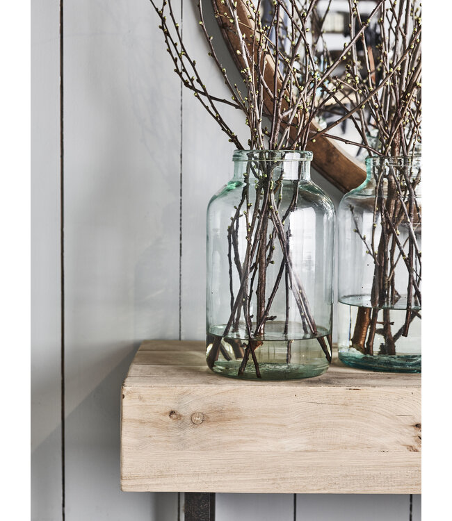 Oud eiken sidetable Lyon