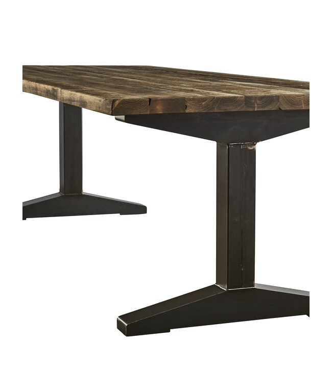 Barnwood dining table - Utrecht