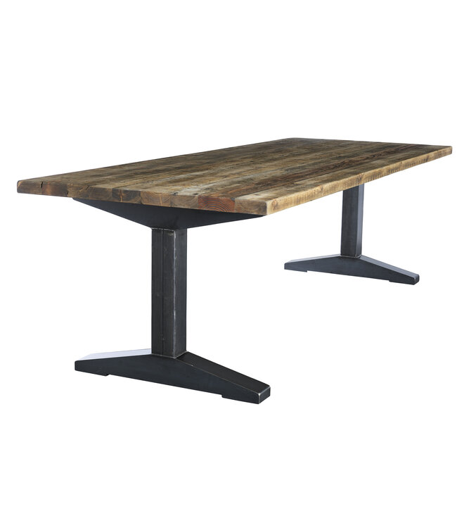 Barnwood dining table - Utrecht