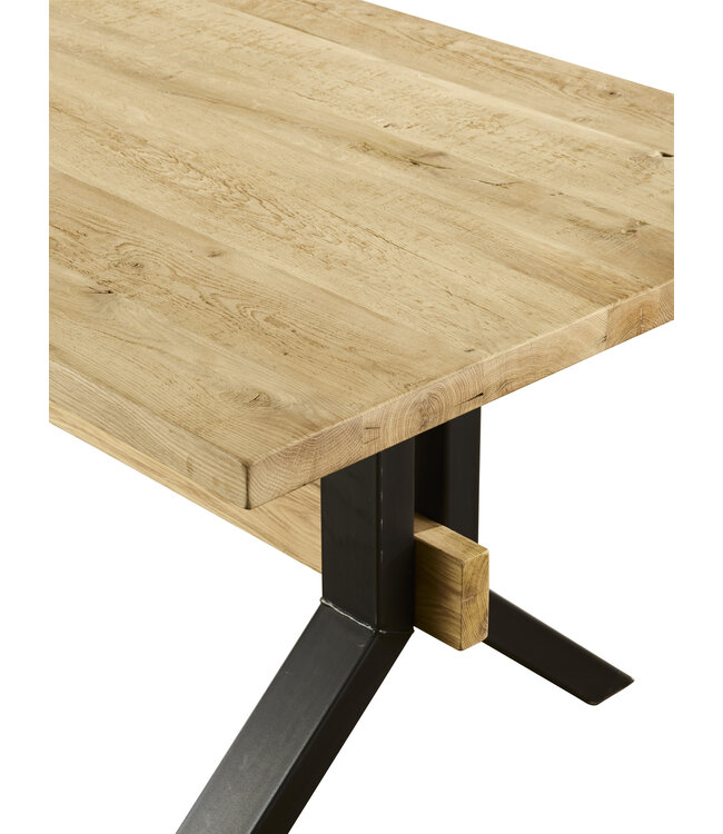 Oak dining table Haarlem