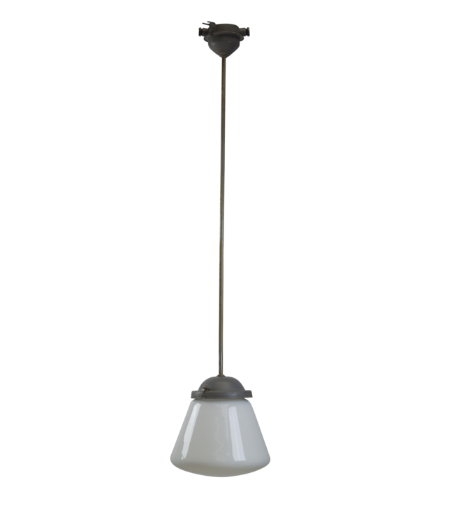 Oude schoollamp