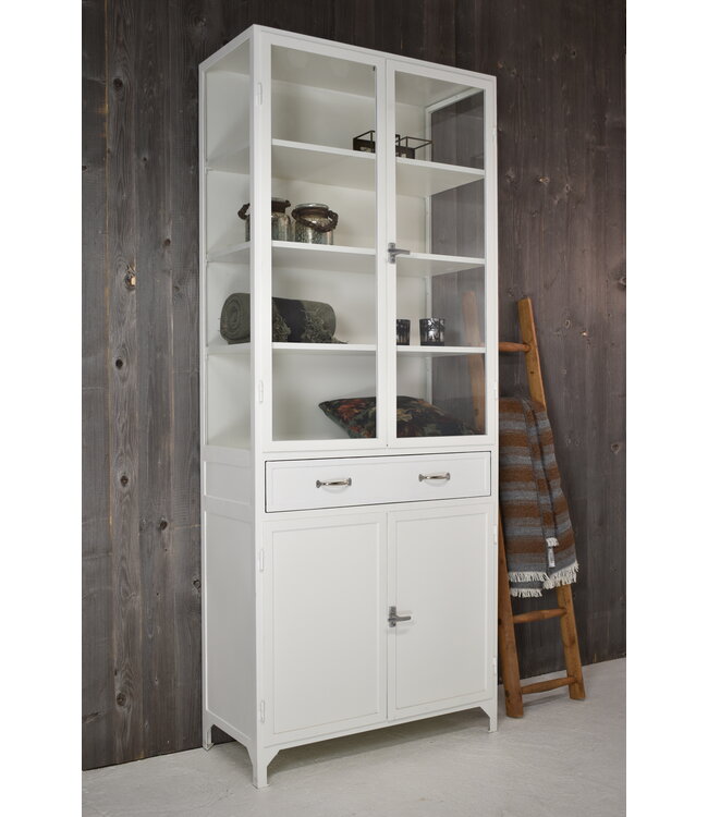 Apothekerschrank mit Schubladen