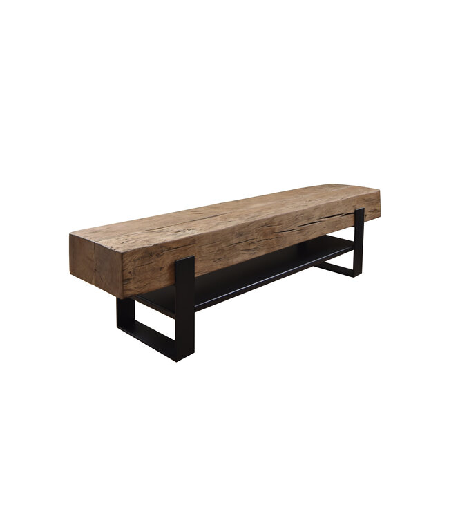 Tv-meubel oud eiken Beam - maatwerk