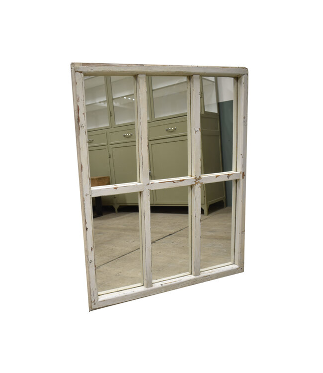 Stabiler Fensterspiegel aus Holz