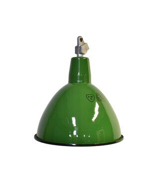 Industriële groene lamp