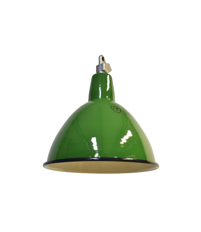 Industrial green lamp