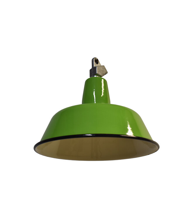 Industrial lamp green