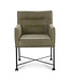 Dining room chair with wheels Milan