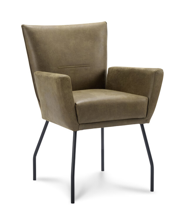 Dining room chair Floor with armrest