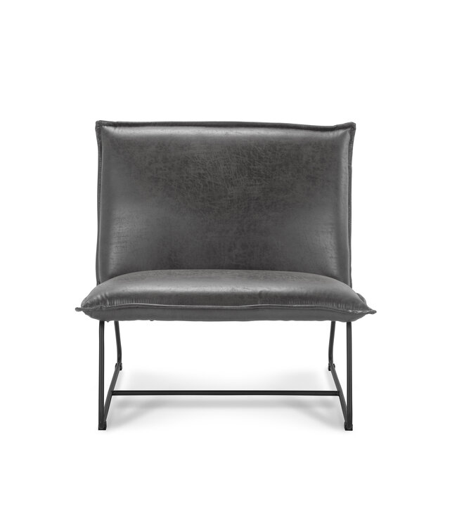 Sydney Rawhide Gray armchair