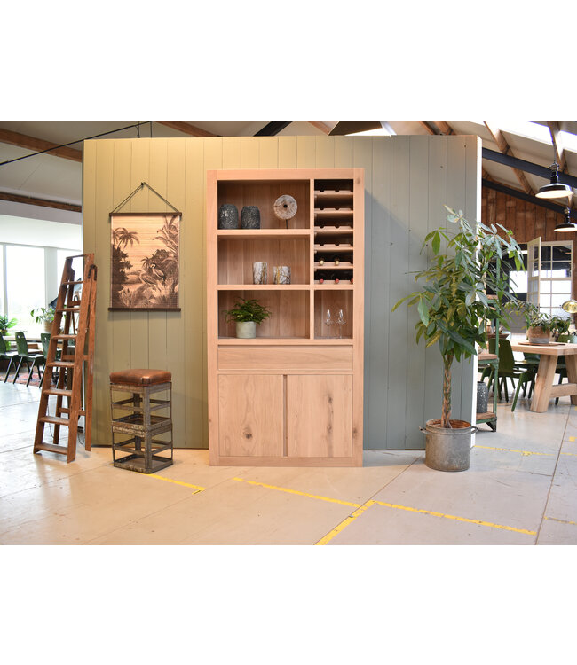 Kast op maat - eikenhout