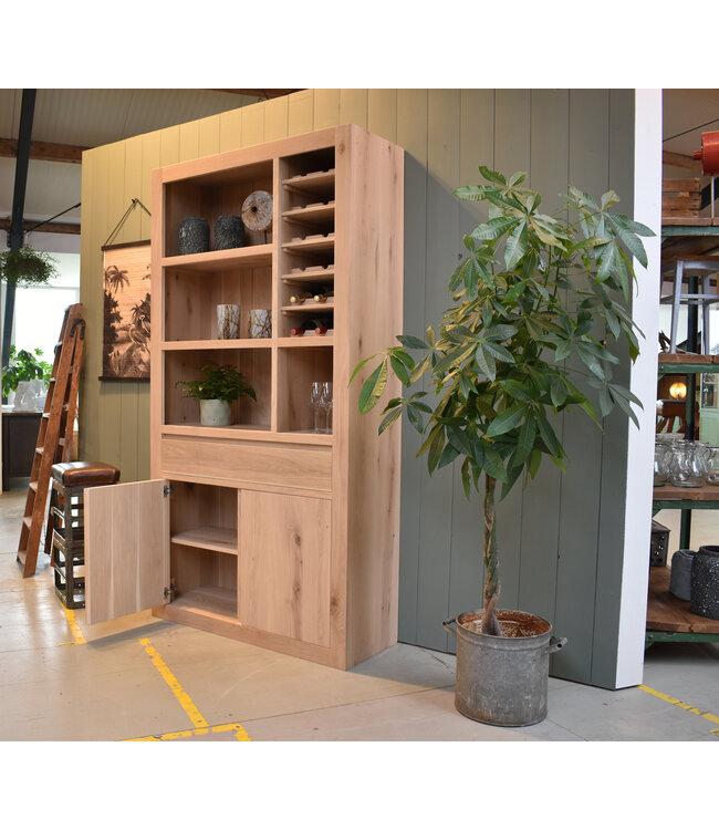 Custom cabinet - oak