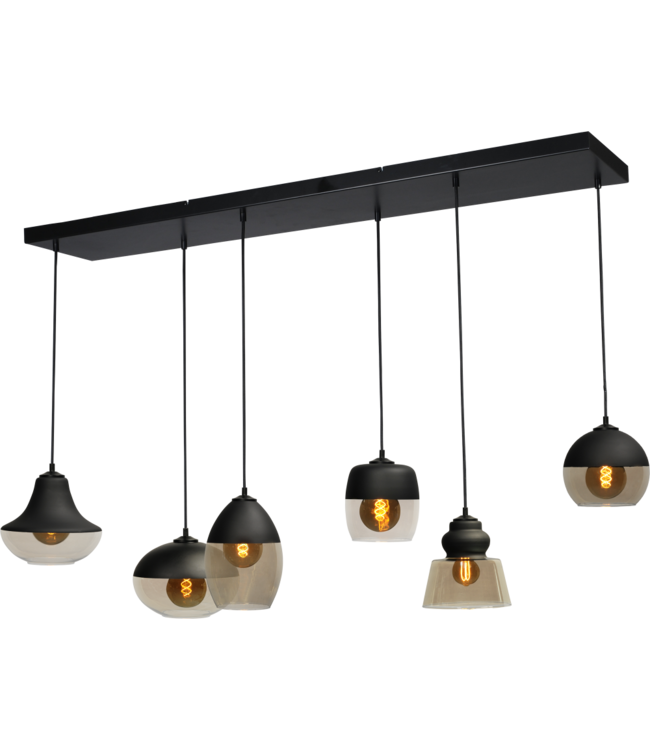 Hanging lamp Masterlight Opaco 6