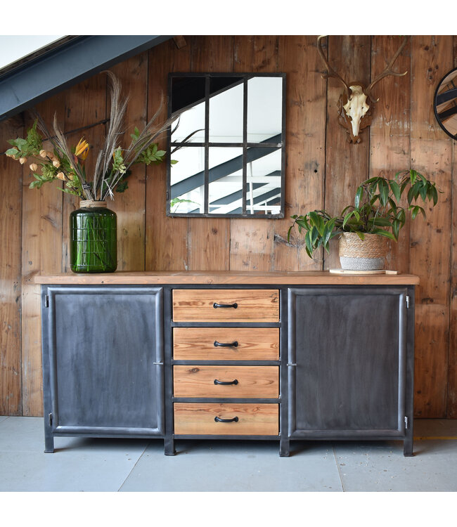 Dresser with custom drawers