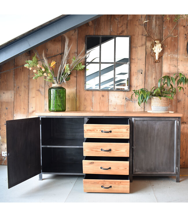 Dresser with custom drawers