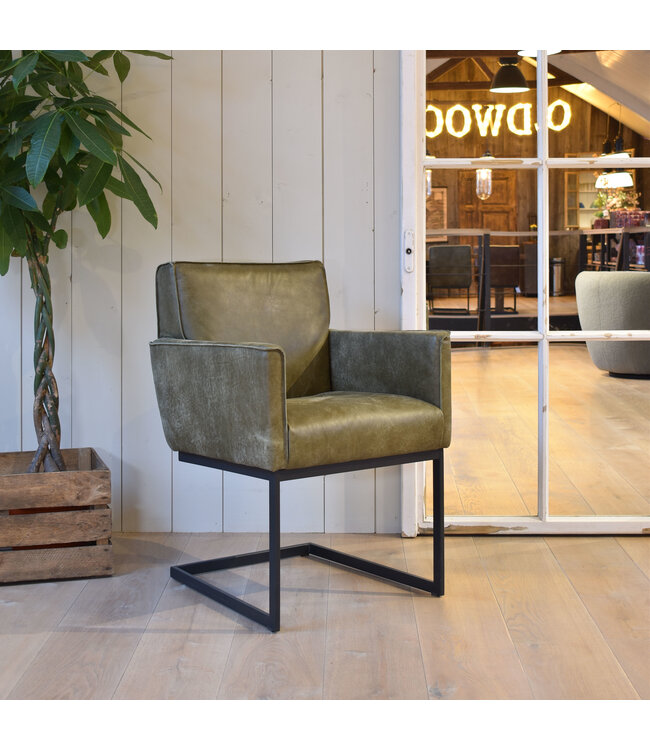 Grüner Esszimmerstuhl Lola Luna | Der Anker