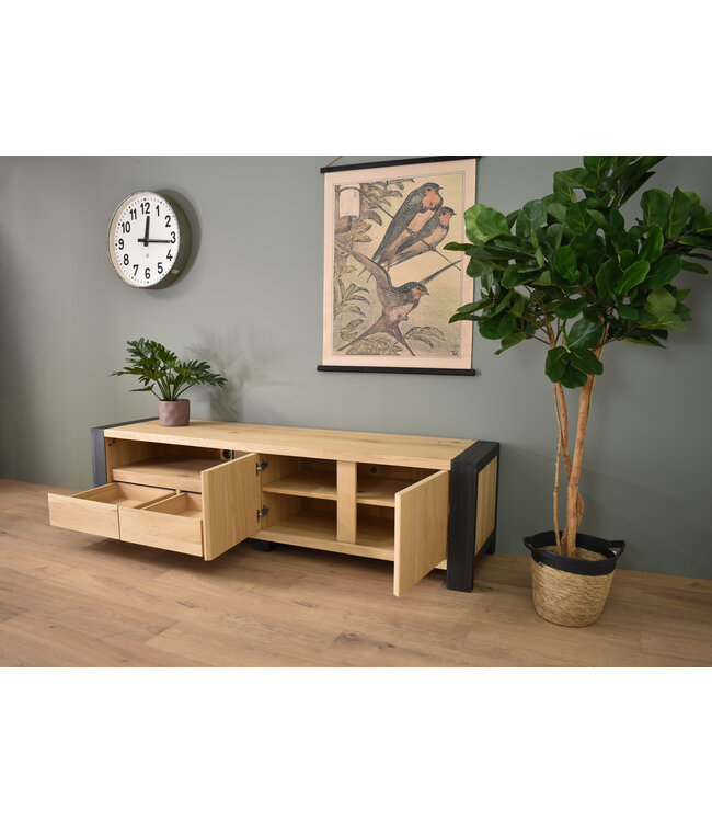 TV furniture solid oak