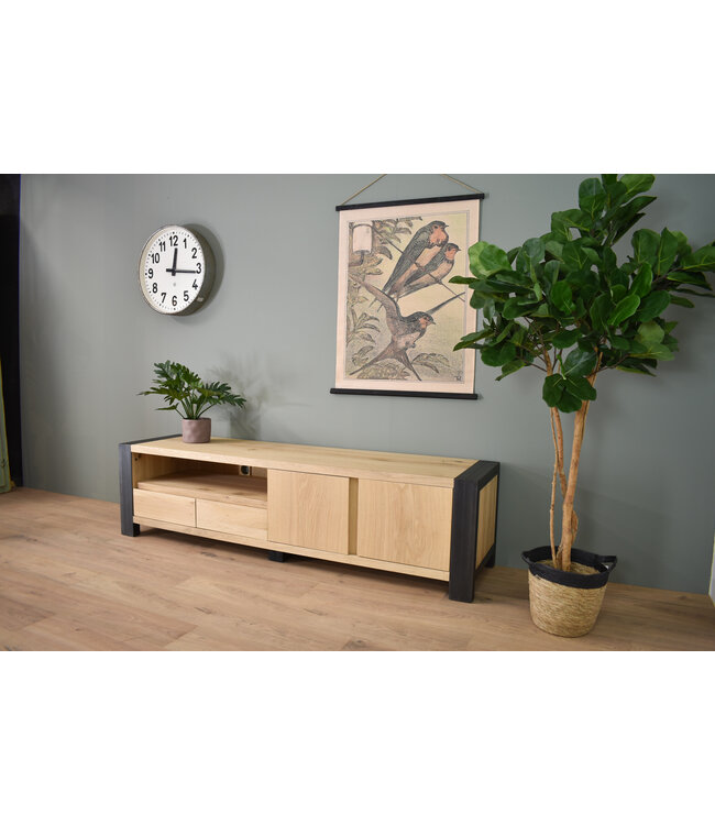 TV furniture solid oak