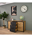 Oak sideboard with 2 doors and 3 drawers