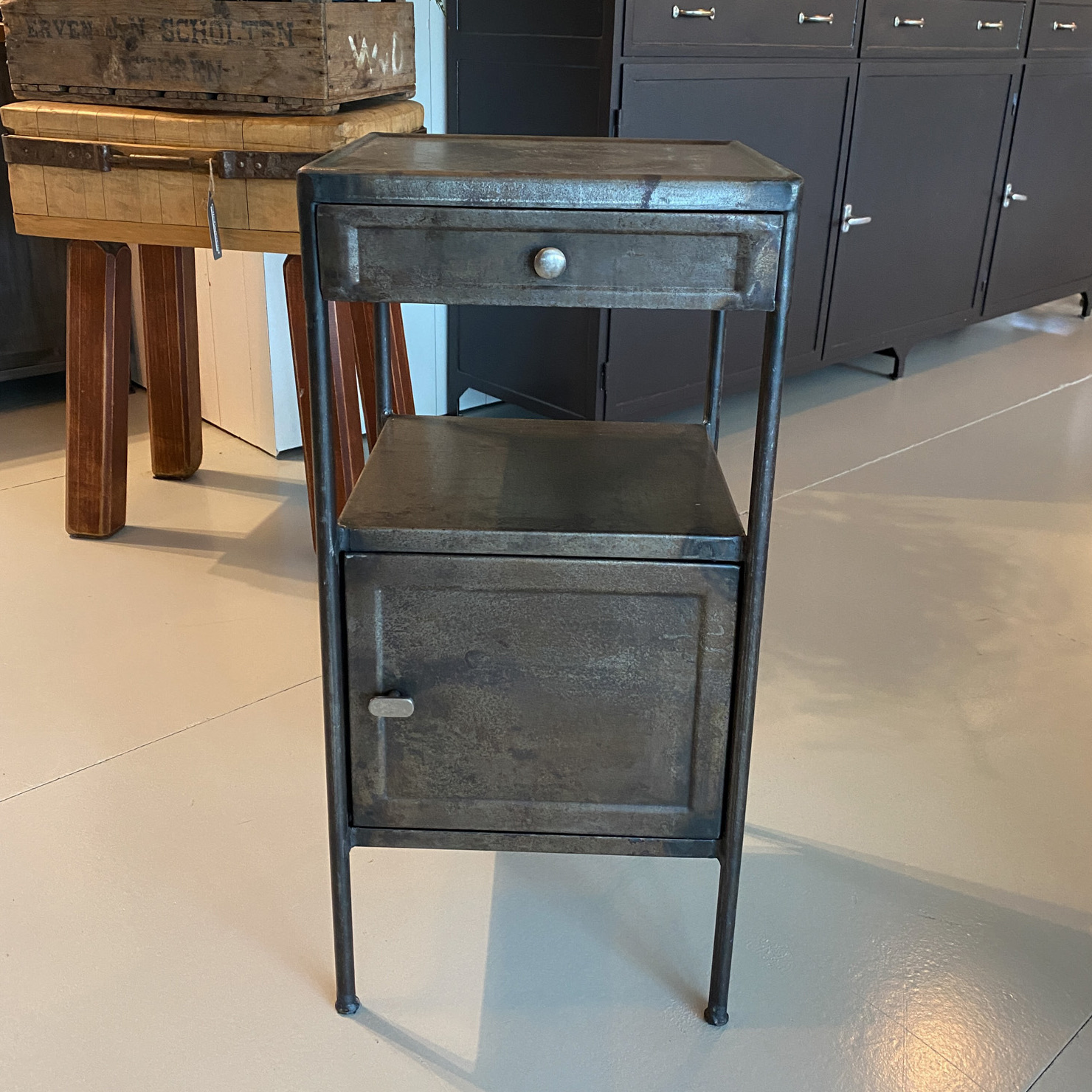 Oldwood vintage bedside table Oldwood the furniture store