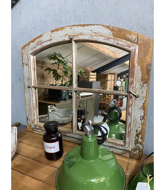 Vintage window mirror