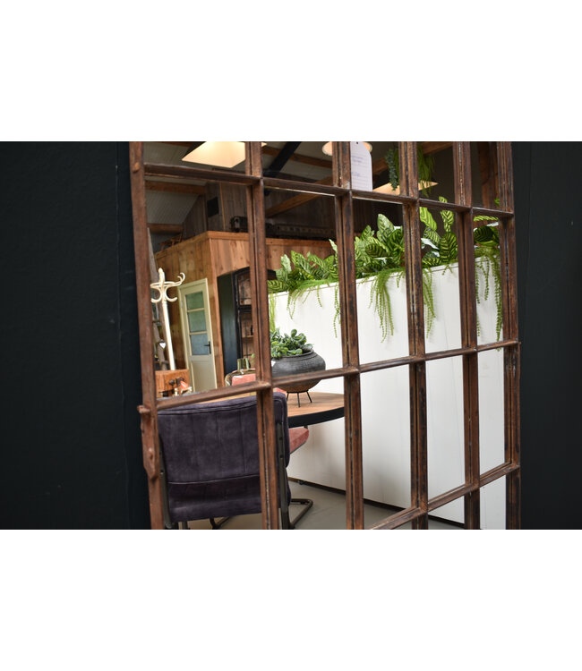 Industrial mirror stable window