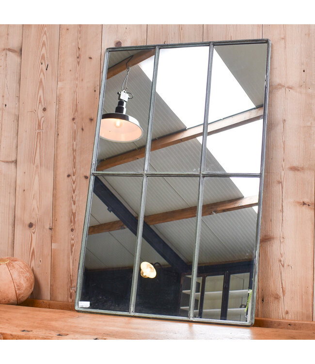 Industrial stable window mirror