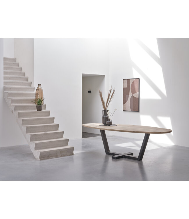 Esstisch Danish Oval - alte Eiche