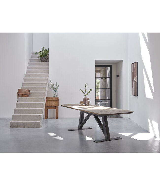 Old oak dining table Maastricht