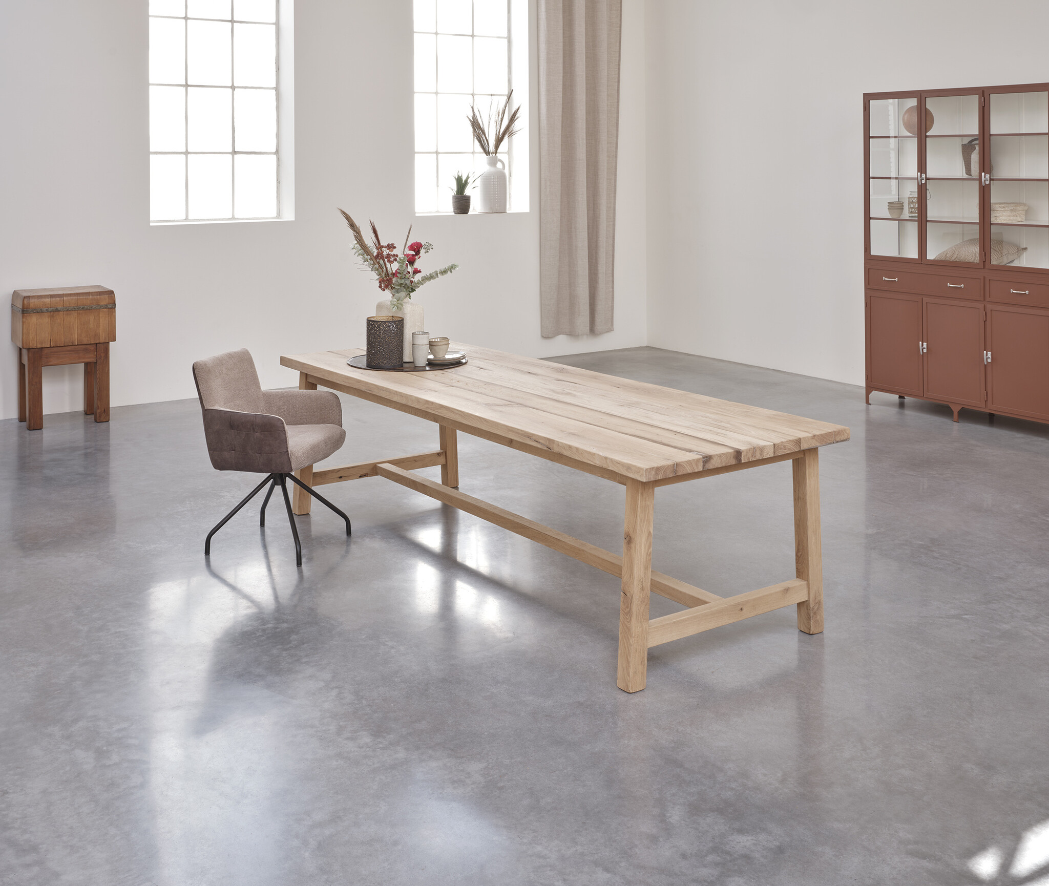 Custom-made wooden dining table Alkmaar - Oldwood de Woonwinkel ...