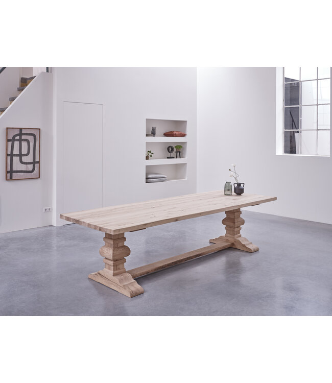 Wooden monastery dining table Paris