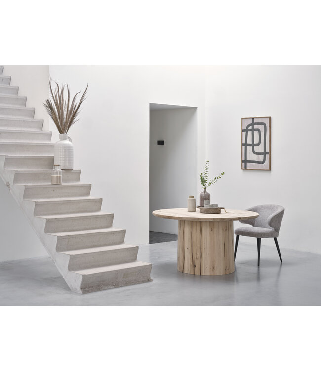 Houten kolomtafel Edam