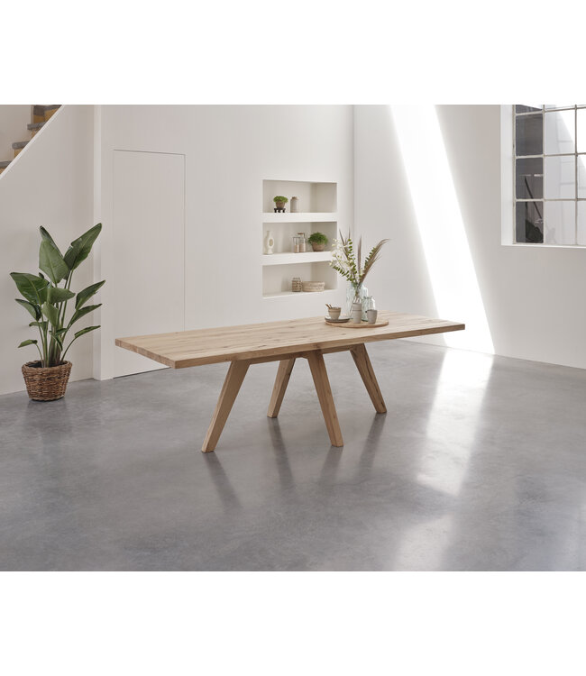 Eiken eettafel Lisse