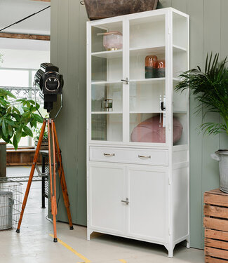 Industrial china cabinet Delft