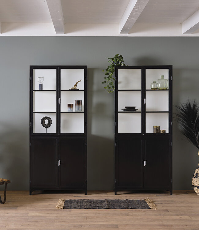 Steel double wall cupboard