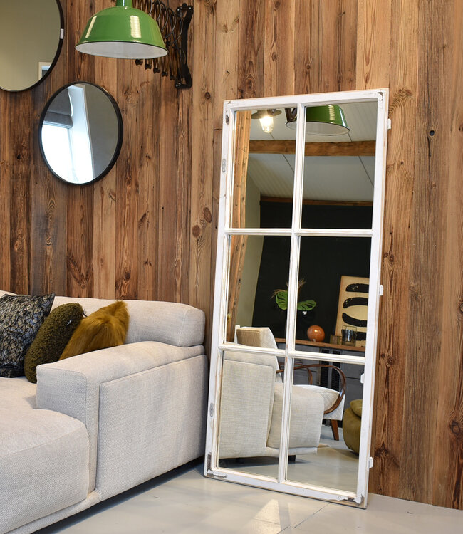 Vintage window mirror