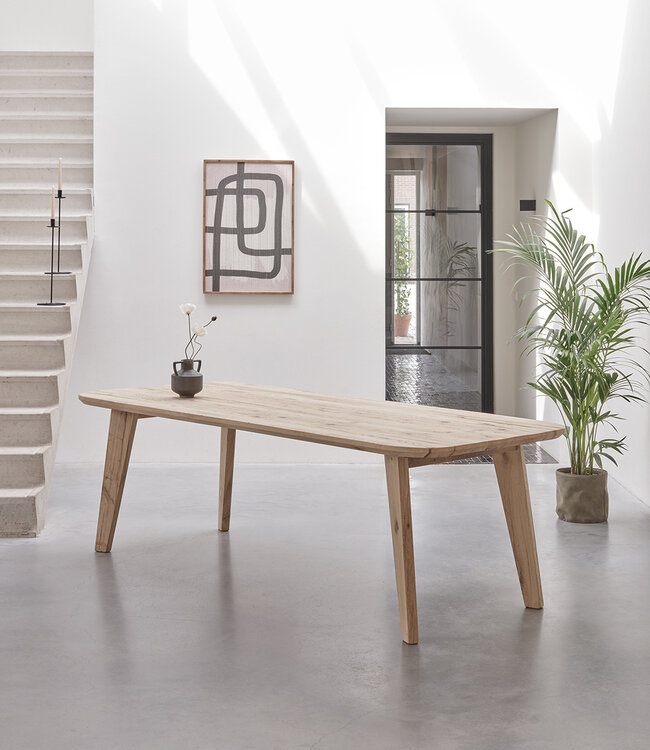 Oud eiken tafel Leiden