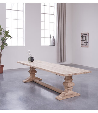 Paris oak monastery table