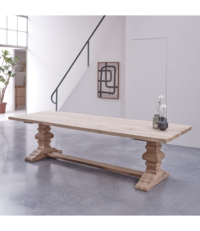 Wooden monastery dining table Paris