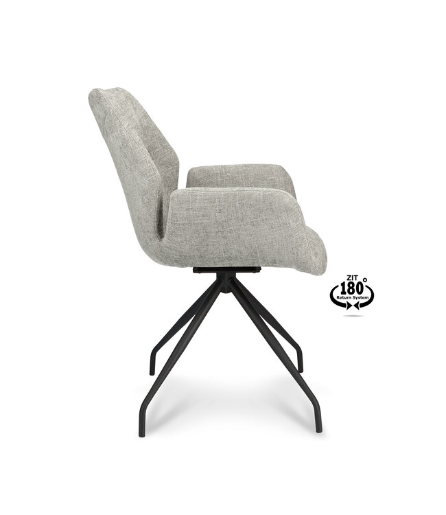 Dining room chair Jolien Taupe