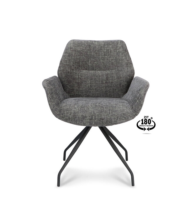 Dining room chair Jolien Darkgrey