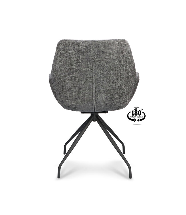 Dining room chair Jolien Darkgrey