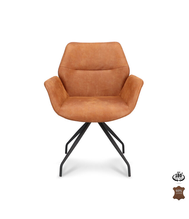 Dining room chair Jolien Bull Camel