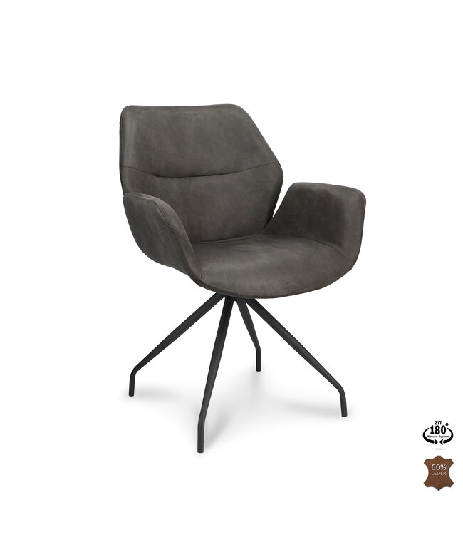 Dining room chair Jolien Bull Anthracite