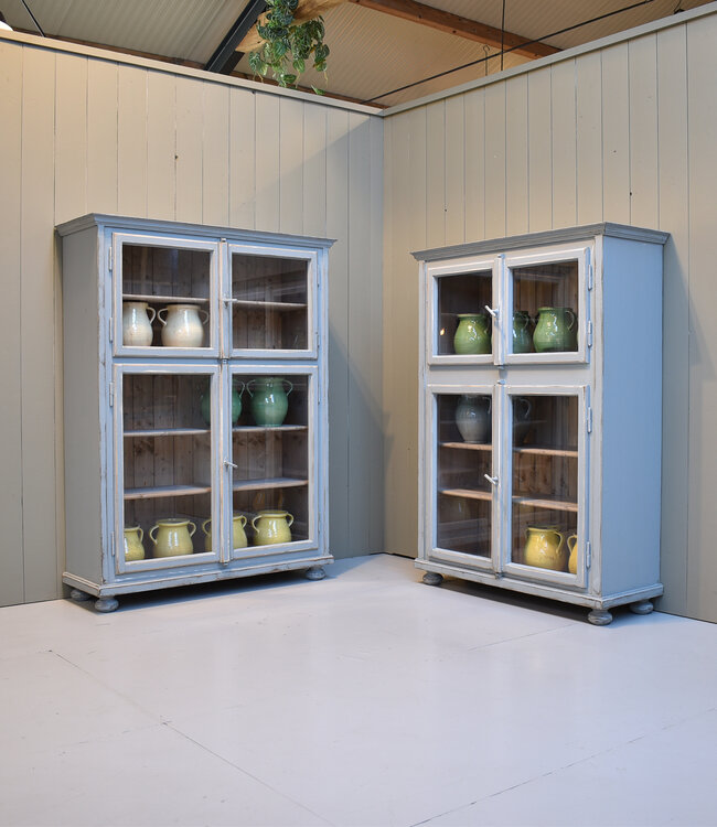 Vintage wooden china cabinet